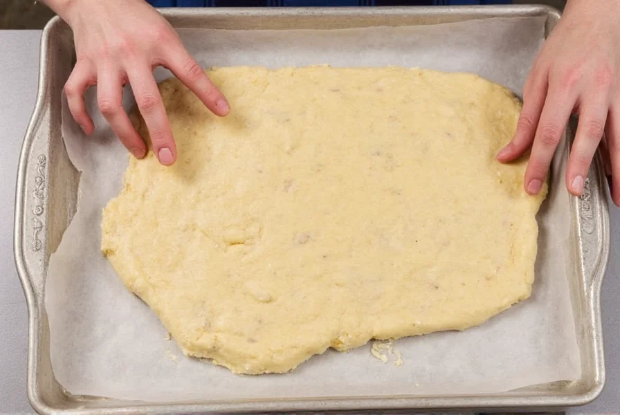 Freshly baked pie dough cinnamon rolls with icing drizzle