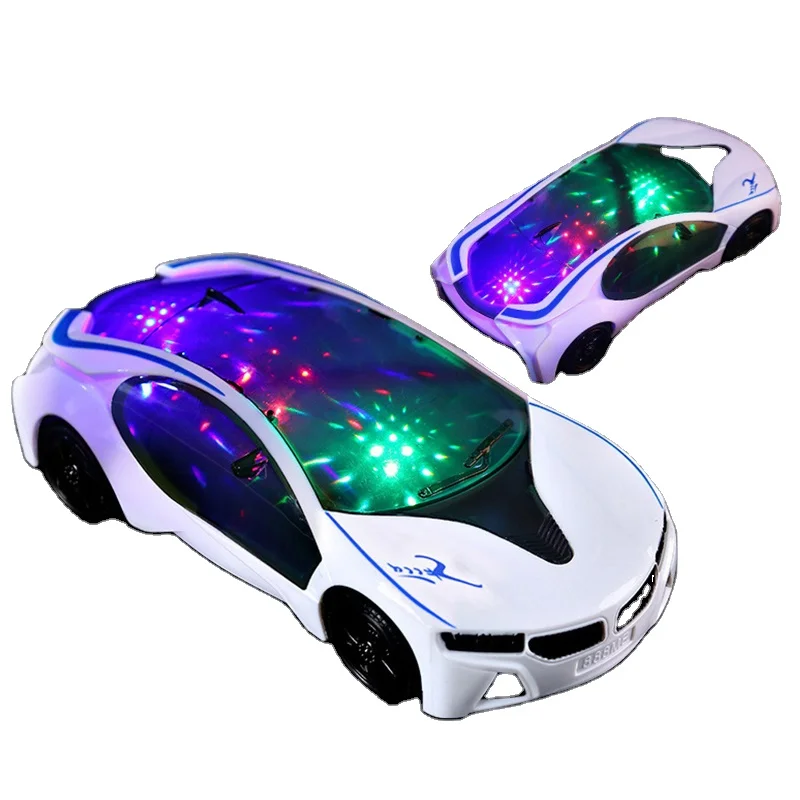 

1-4 Children's light music friction toy vehicle universal wheel kids toys car ride on car