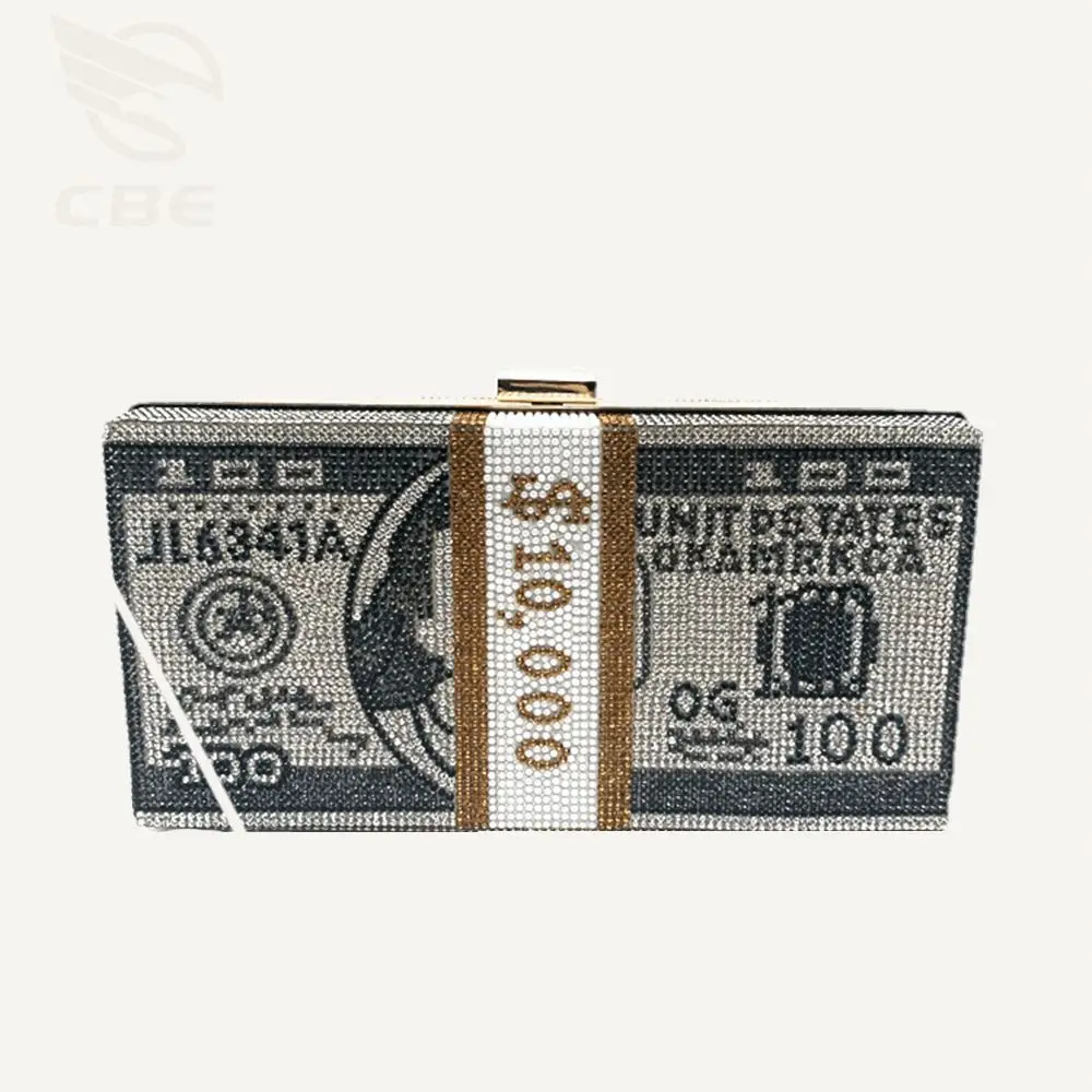 

Purse Money Wholesale Cheap High Quality Classy Custom Made Leather Purse Womenladies Money Diamond Handbag, Wine red