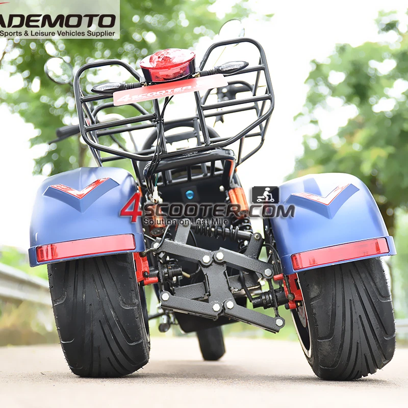 

3 wheel electric scooter with seat EEC COC Approved 4000W Citycoco