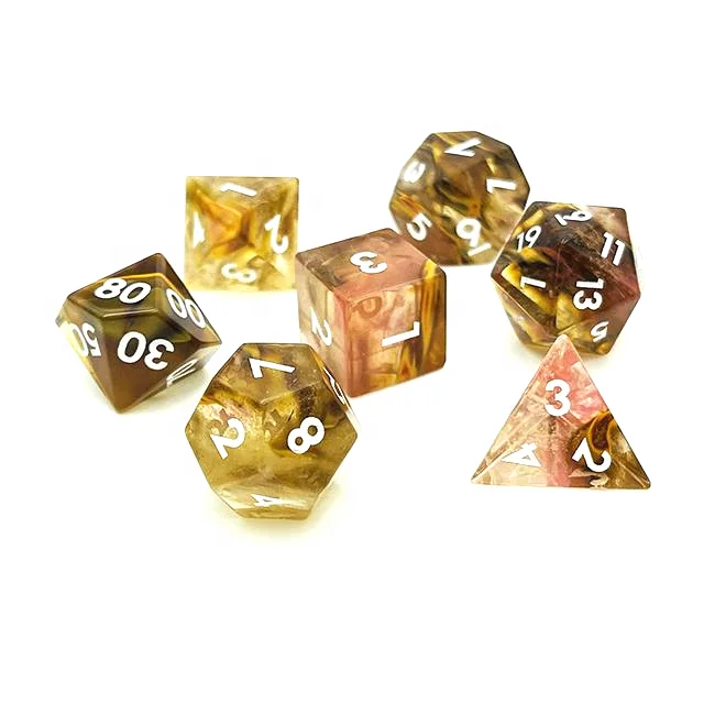 

RPG dice set dnd rpg ustom stone dnd dice