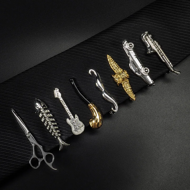 

Wedding Charm Creative Gifts Clip High Quality Men's Gift Jewelry Tie Clip Bar Necktie Pin