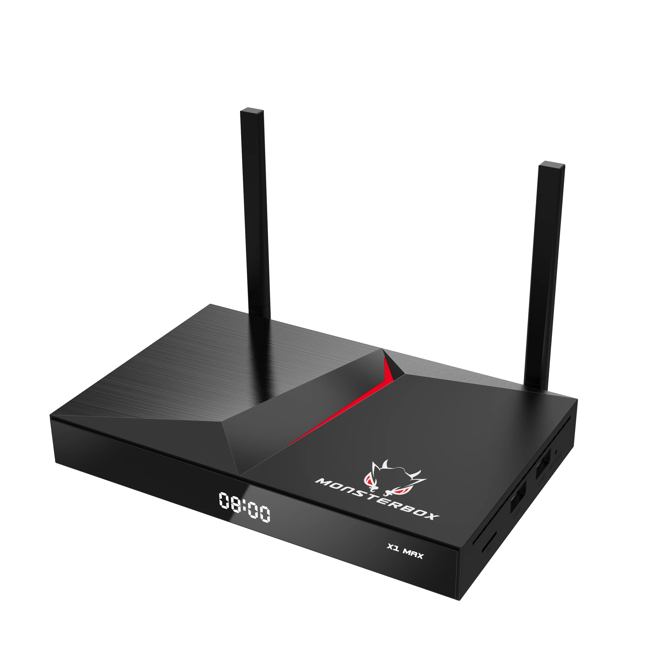 

2021 The best set top box MonsterBox X1 Max Android 9.0 tv box with unlimited service warranty and 7days pb easy to set up