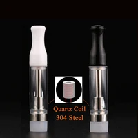 

KVAP K8 304 Steel Lead Free Quartz Coil CBD Cartridge 0.5ml / 1 ml CBD oil Vape Cartridge For Thick Oil