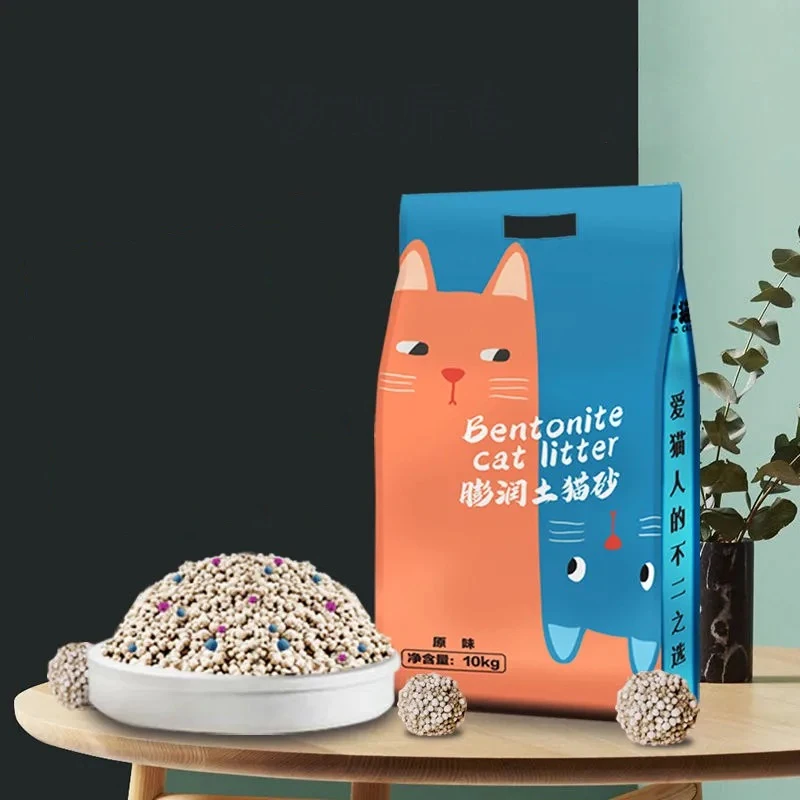 

10kg Bentonite Cat Litter Ball Shape Cat Litter Suppliers