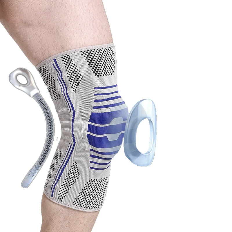Woven Series Brace and Anti-collision Compression Knee Sleeve Best Knee Brace Elastic Knee Bandage Support for Men and Women