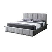 upholstered bed