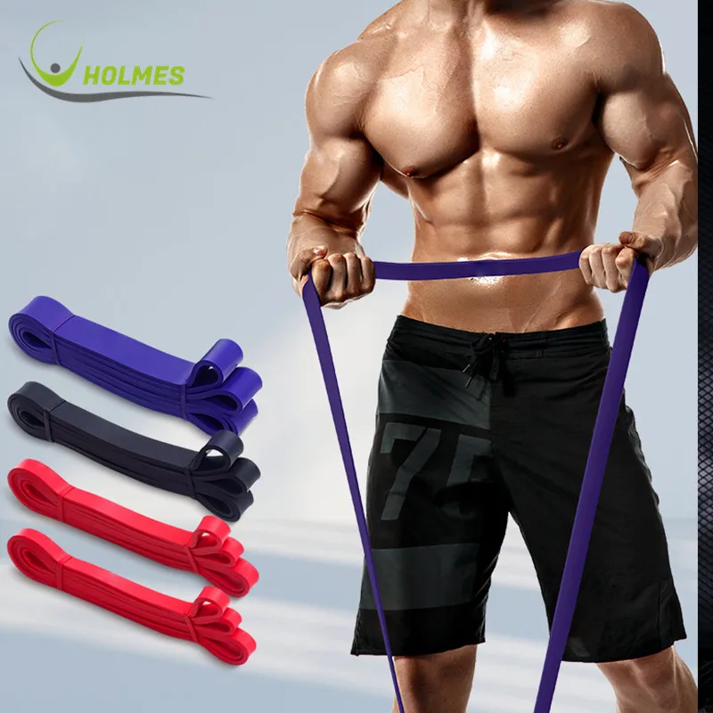 

Yoga Fitness Pull Up Assistance Bands Pull Exercise Latex Pull Up Loop Resistance Bands, 8 colors / custom