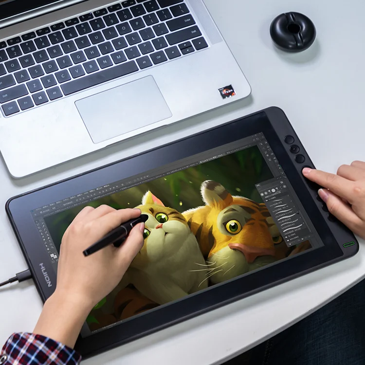 

huion electronic signature drawing graphic pen tablet digital drawing tablet grafic pad monitor