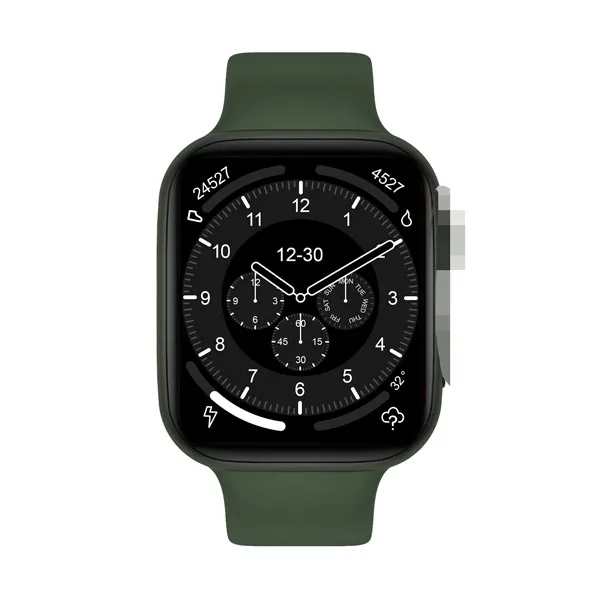 

2022 Smartwatch Series 7 With GPS Emergency SOS 1.77 Inch Full Screen Reloj waterproof Smart Watch, Black, beige, red, blue, green