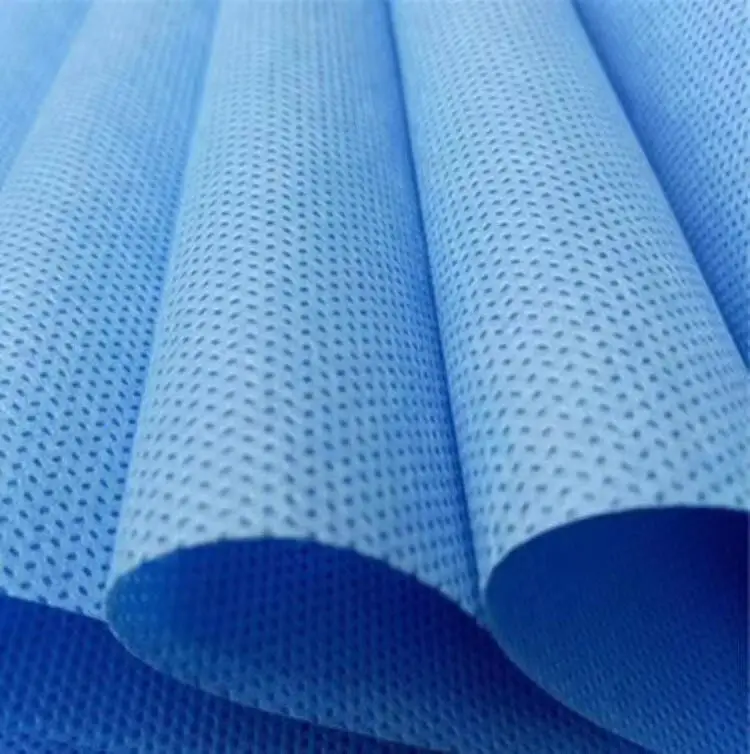 
Medical use dustproof breathable pp sms spunbonded nonwoven fabric 