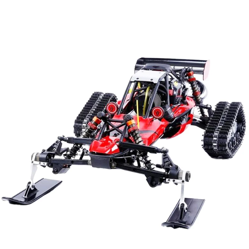gas powered remote control snowmobile
