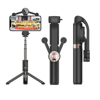 

2019 New Cartoon Design KC Certificate Wireless Bluetooth Selfie Stick Tripod for GoPro & Smartphone iPhone X