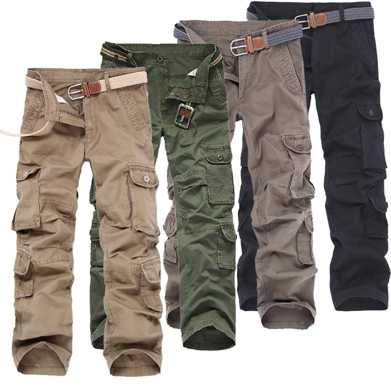 

Wholesale Multi Pockets cargo men's pants for sales Cargo Pants Tactical Training Overalls men trousers