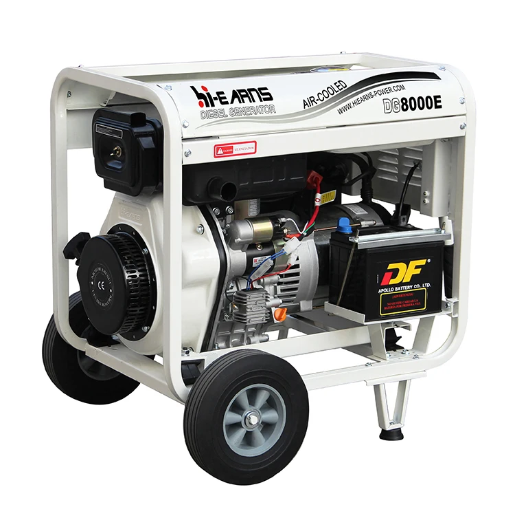 
Low price 7KW electric start diesel generator 