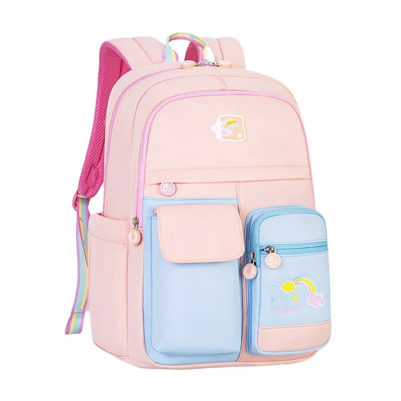 

New Schoolbag Primary School Girl Princess Girl Light Children'S Spine Protection And Load Reduction Backpack
