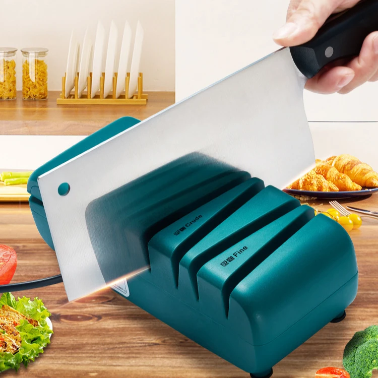 

2021 Chefs Choice Sharp Adjust Knife Sharpener Electric Knife Sharpening Tool, Dark green