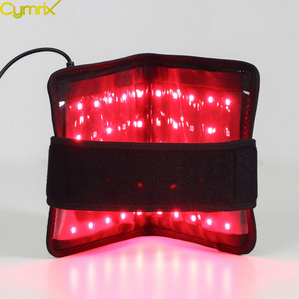 

Original factory fitness lipolaser stirp heating physical wearable leds light therapy belly red near infrared light therapy belt