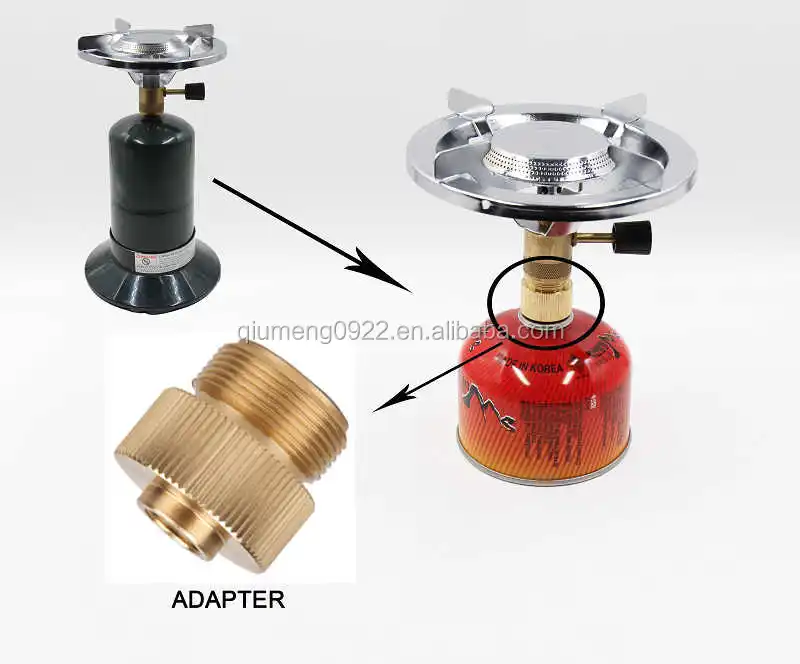 camp gas stove adapter1-20 unf convertor