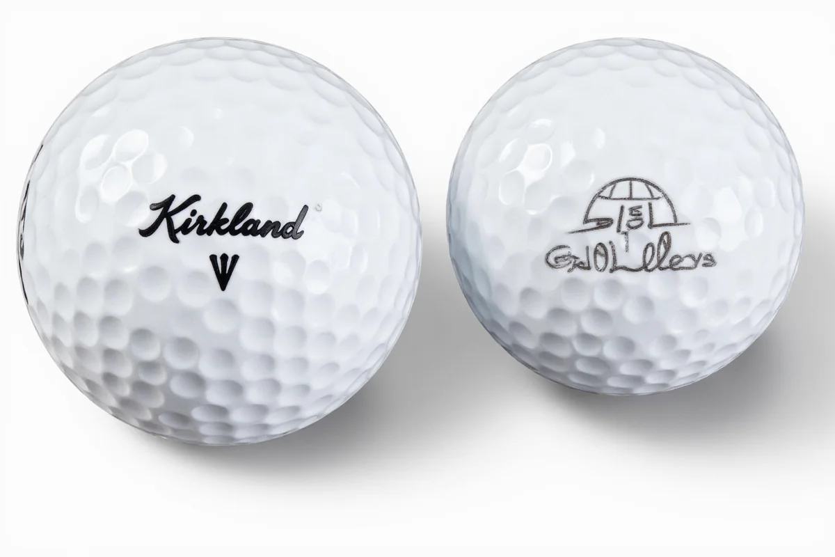 who makes kirkland golf balls