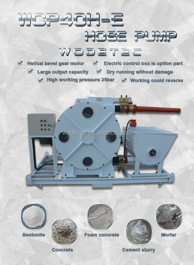 hose type concrete pump