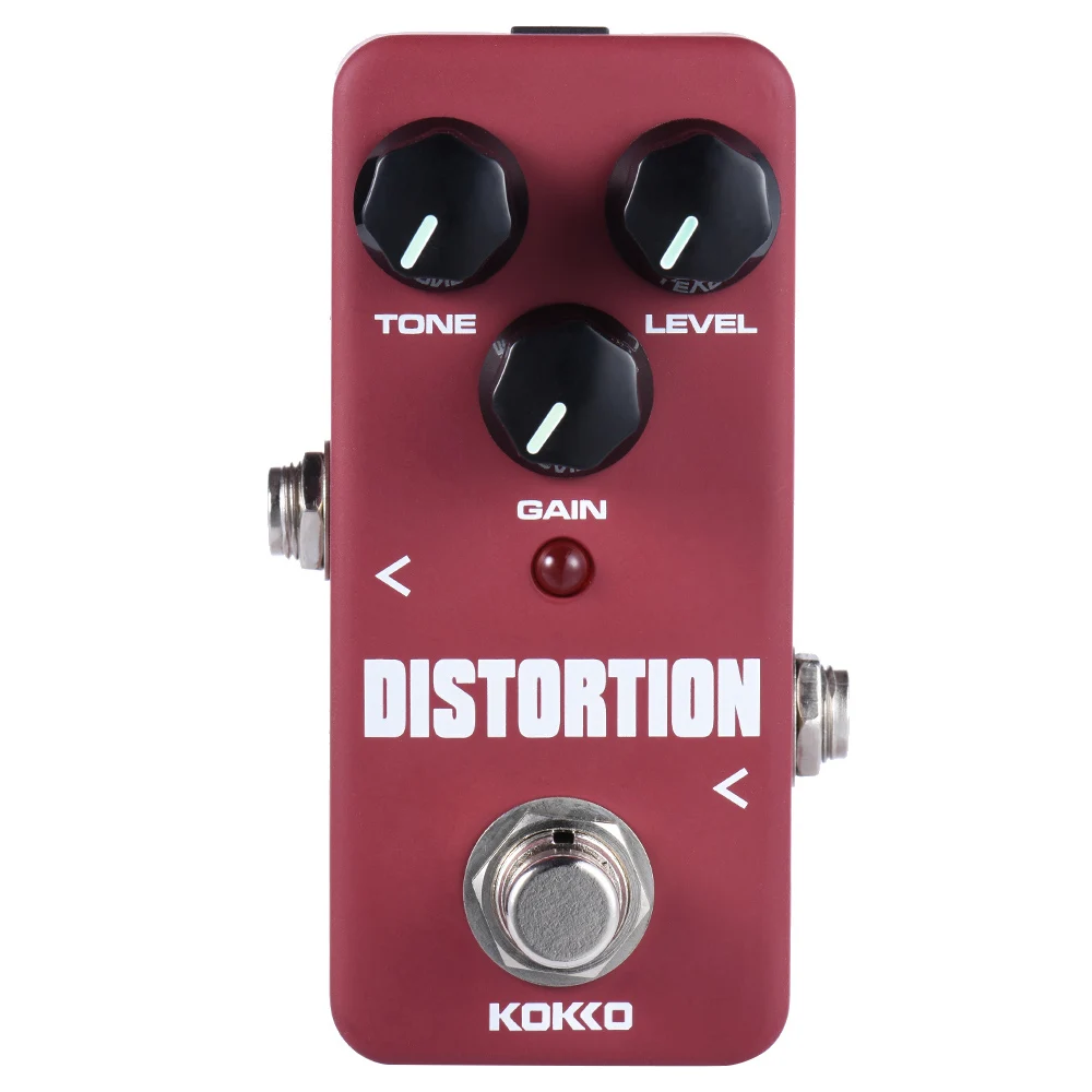 

KOKKO FDS2 Distortion Guitar Effect Pedal Portable Guitar Pedal True Bypass Guitar Parts & Accessories