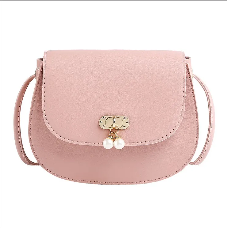 

New fashion versatile girl slant bag small shoulder leather change purse