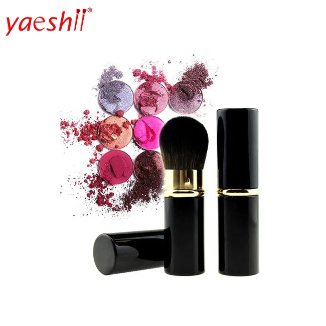 

Yaeshii Portable Retractable Makeup Brushes Powder Foundation Face Brush Maquiagem Make Up Cosmetic Tools Blush Brush for Women, Optional color or customized makeup brush