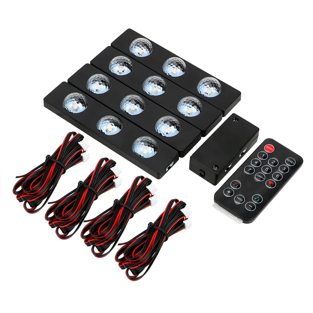 Car Interior Foot Light Auto Led Strip Atmosphere Decorative Lamp