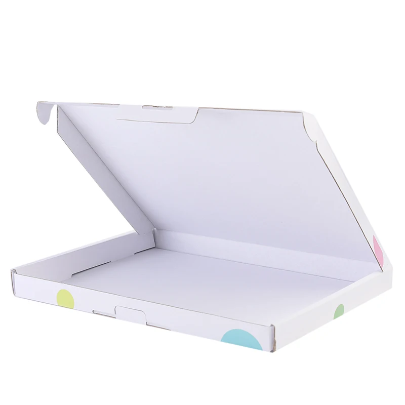 

Shanghai Factory Customized Size A4 A5 White Corrugated Postal Paper Boxes Packaging Mailing Box