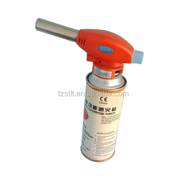 Butane Gas Flame Gun Cartridge Spray Gun Portable Igniter Tool For