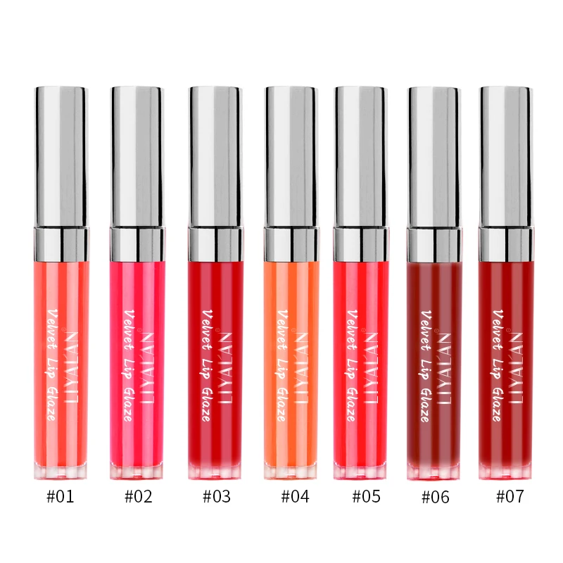 

OEM Private Label Makeup Products Customize Waterproof Longlasting Lip Gloss, Muliti-color