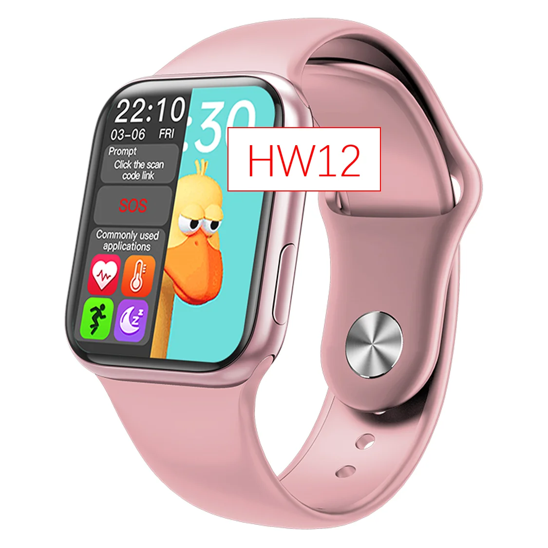 

Kids 2021Smart Watch Kid Band Touch Screen for Watch 6 hw12 Smart Watch Android