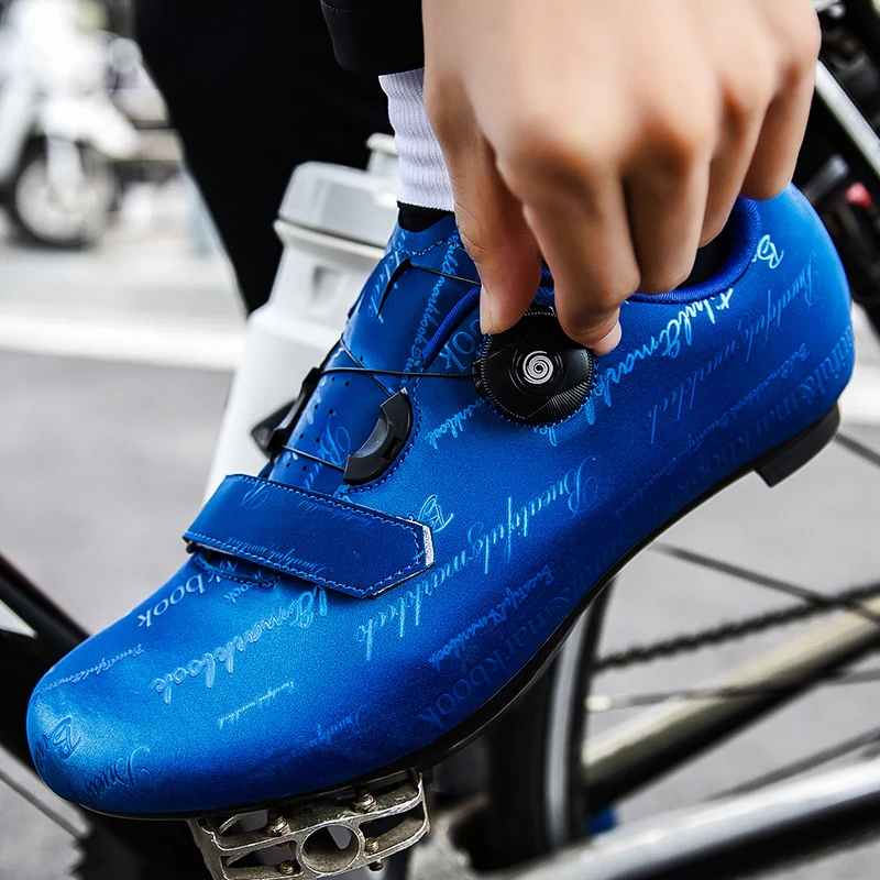 

fashion Road cycling shoes reflective color changing Professional Mountain Bike Breathable Bicycle Racing Self-Locking Shoes