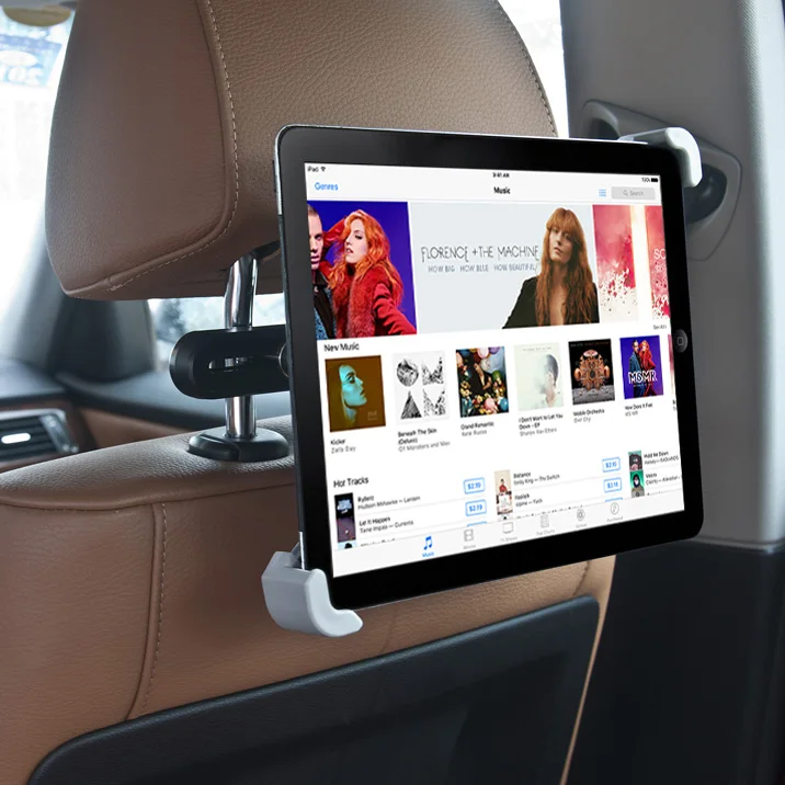 

New Clamp Design Universal Car Back Seat Headrest Mount Holder for Tablet PC