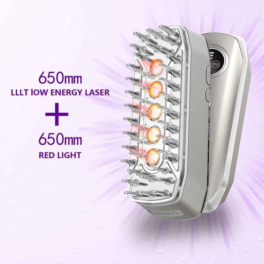 

Hair Growth Care Treatment Hair Brush Grow Laser Anti Hair Loss Therapy Laser Massage Comb