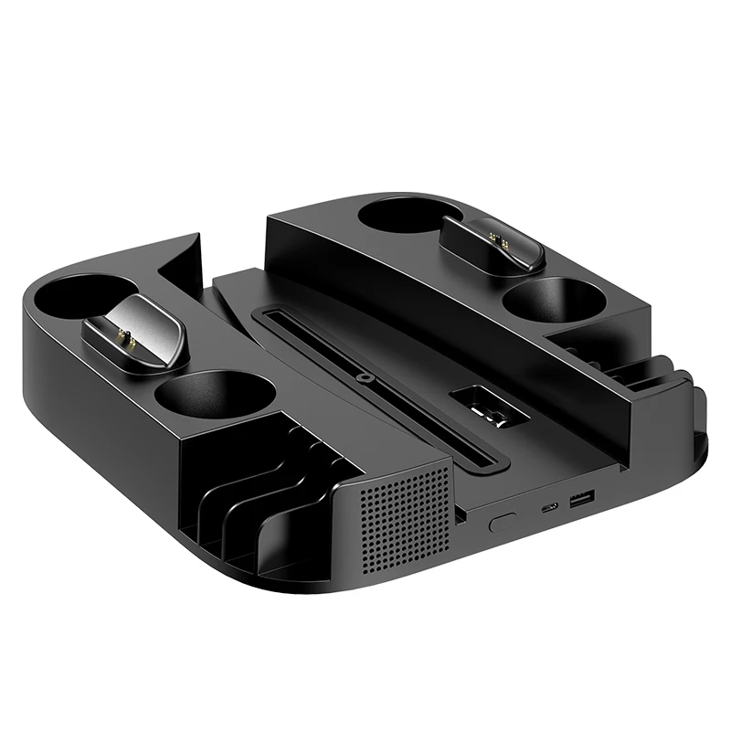 

2023 New Product Dualsense Console PS5 Controller Charger Charging Dock With Cooling Stand