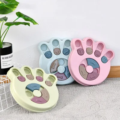 

New Interactive Dog Puzzle Toys For Pet Turntable Eating Slow Food Bowl Game Feeder Designed For Training Treats