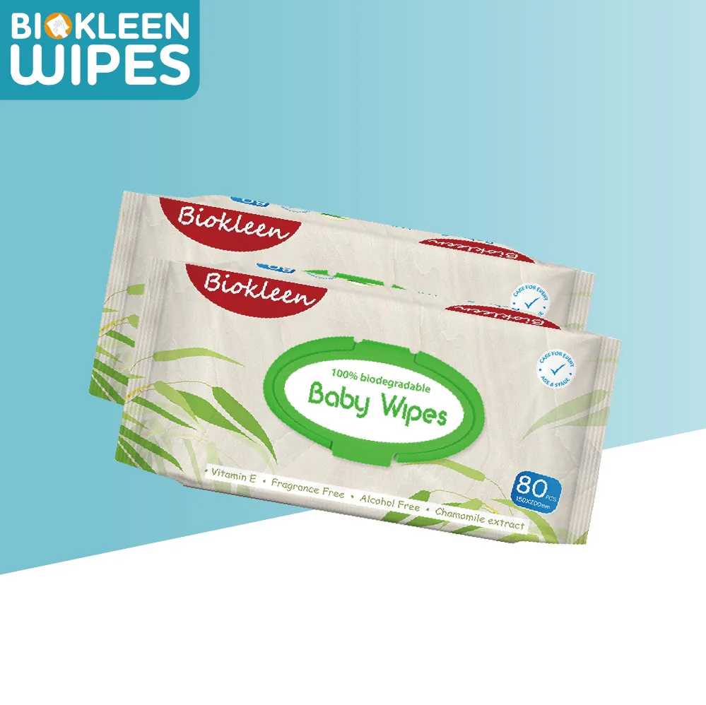 

Lookon Biodegradable Best Quality Hypoallergenic Cotton Wet Baby Wipes Fragrance Free