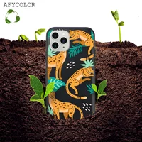 

100% recycled luxury wheat silicone ecofriendly mobile phone case custom color cover for iphone 11 pro biodegradable with print