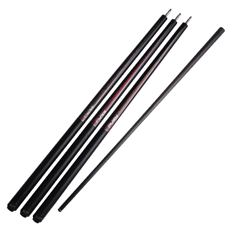 

Leading the latest trend China nine ball equipment for wholesale Fury billiard carbon tecnologia shaft stick pool cue