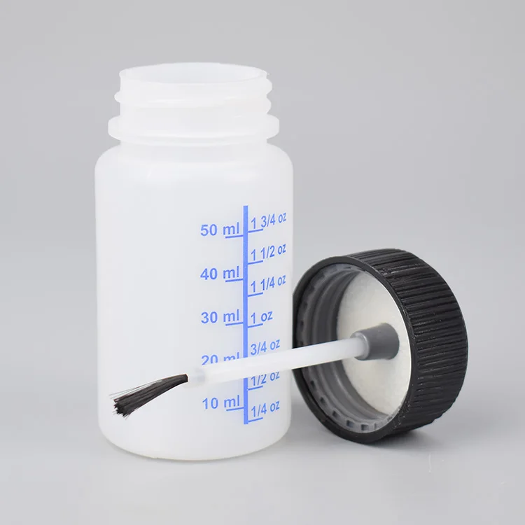 30ml/60ml Empty Touch Up Paint Bottle With Glue Twist Brush Cap Buy