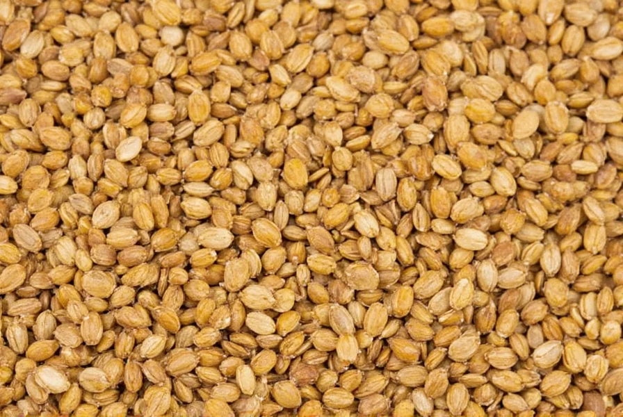 Brown mustard seeds sizzling in oil