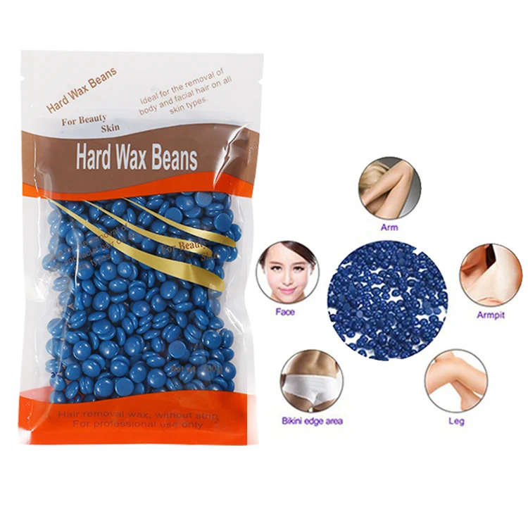 

organic hard wax beans 100g hair removal hot waxing depilatory hard wax beans, Multi-color