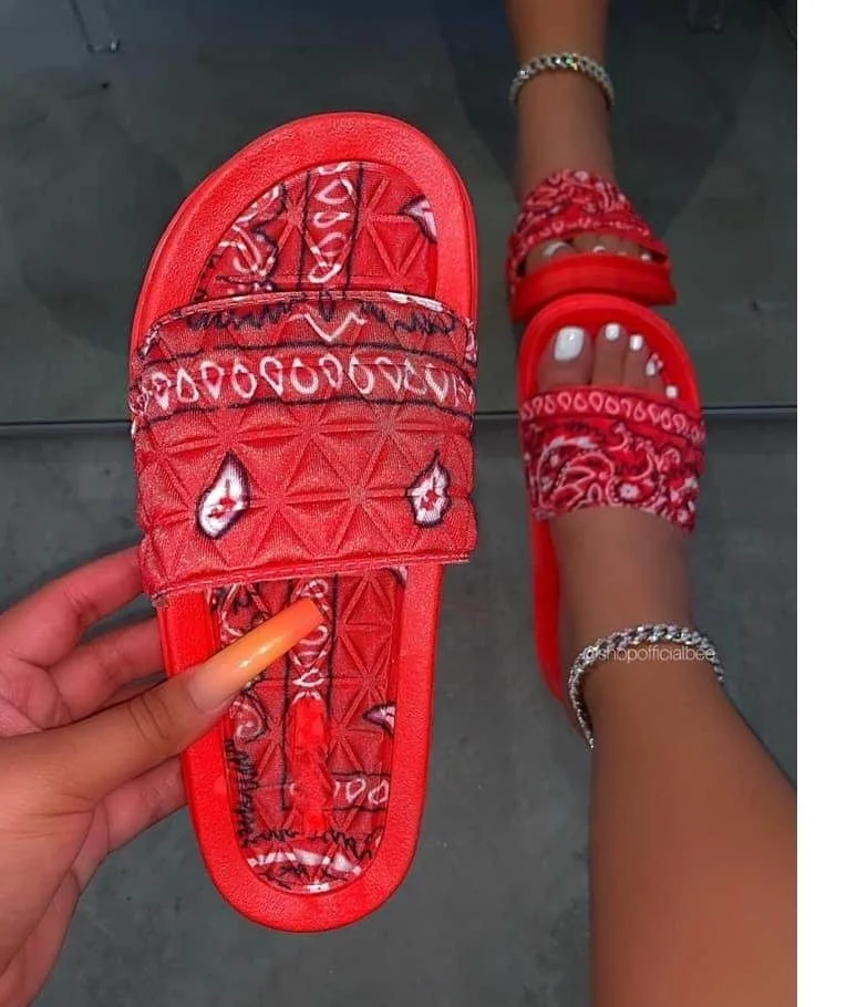 

hb2655n Latest Design Large Size Women Shoes Slippers for Summer Wear, White, red, blue, black, light blue, orange