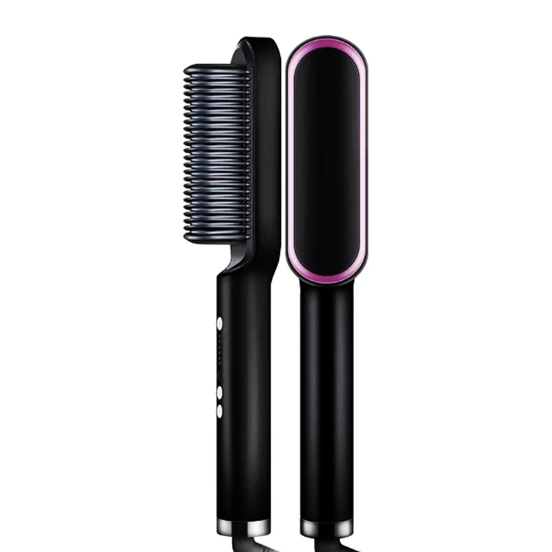 

New Fashion Multifunctional 2 in 1 Negative Ion Professional Straightening Comb Hair Care Comb Suitable For Straightening