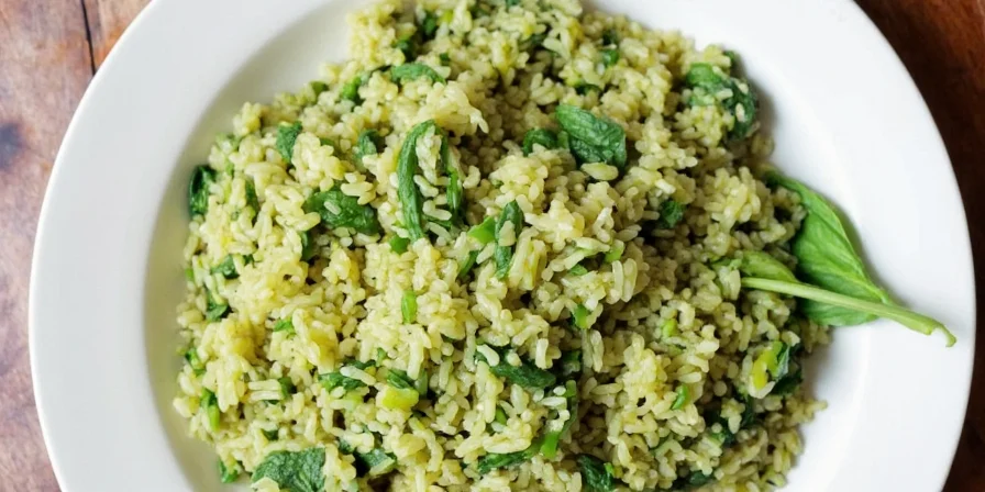 Thai basil spinach fried rice
