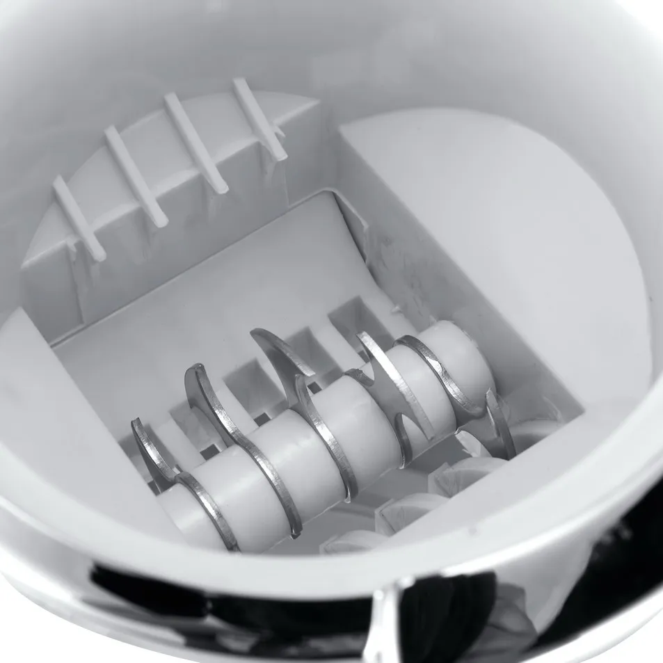 
Hot Sale BPA FREE & Food Grade ABS Surface Chrome Plating Commercial Ice Crusher Ice Crusher Machine For Home Use 