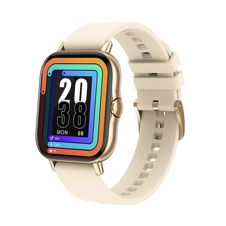 

2021 New Model BT Smartwatch IP68 Waterproof Full Touch ECG Heart Rate Monitor Relojes Inteligentes BT Call Smart Watch DT94, Colorful