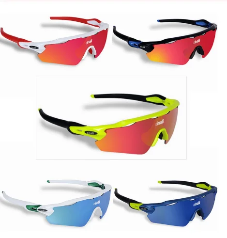 

Cycling Racing Outdoor Sport Googles Protective TR90 FrameEyewear w/ Black Polarized Lenslight Sunglasses